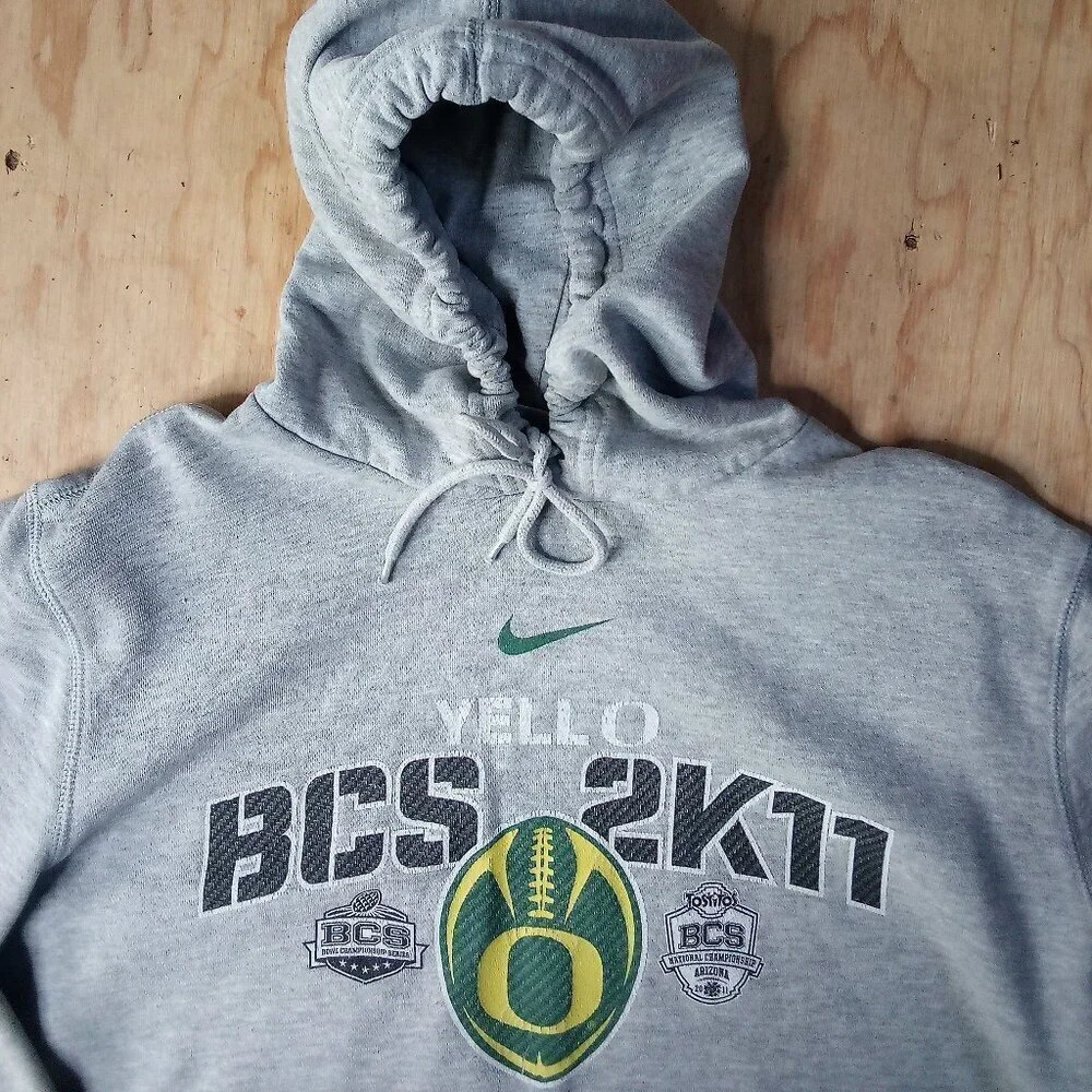 Nike Center Swoosh Oregon Ducks BCS 2011 Hoodie